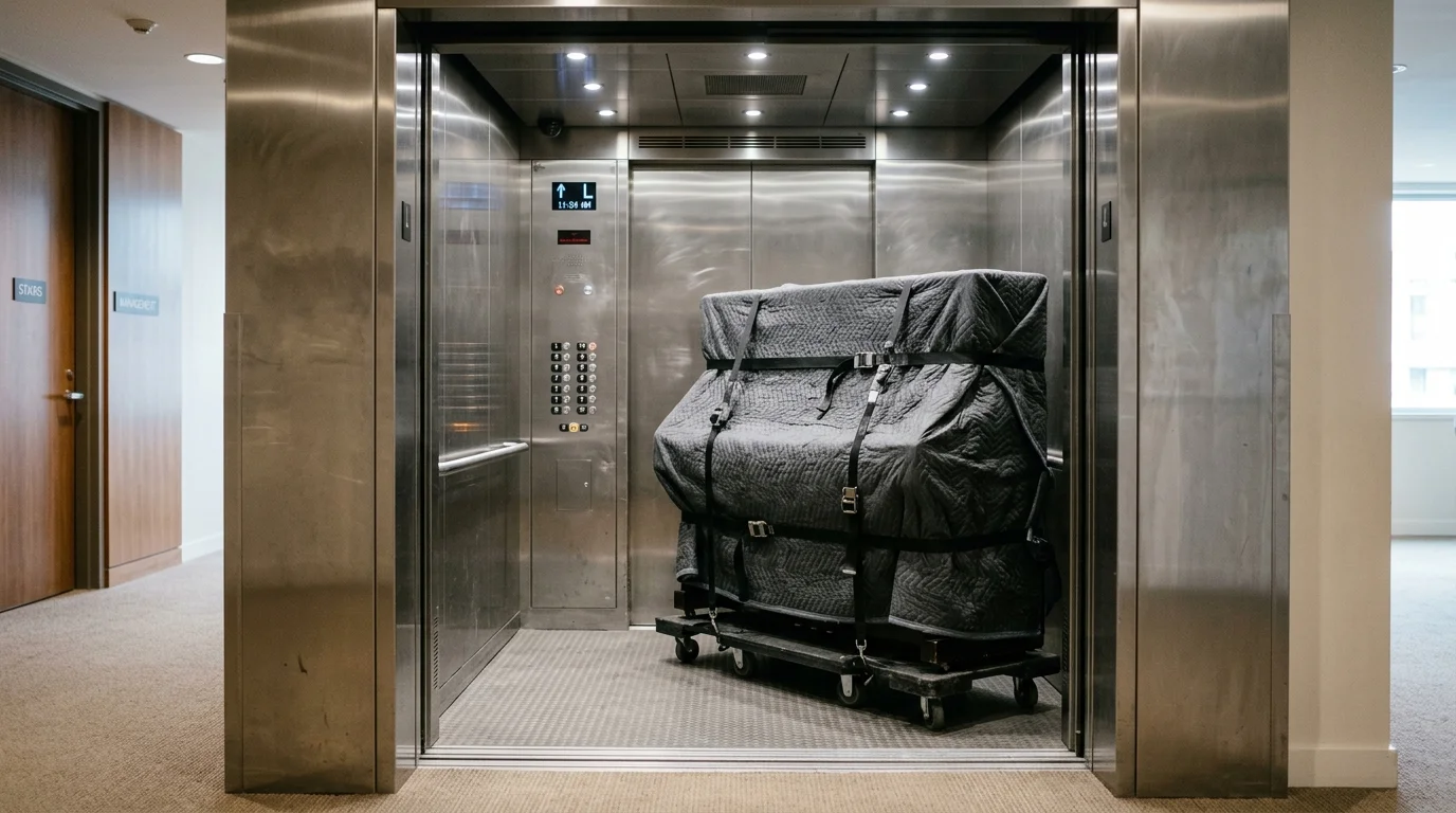 Moving a Piano Into a San Diego Apartment or Condo: Elevators, COIs, and Building Rules